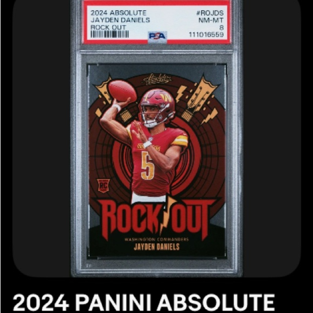 Panini Absolute 2024 Red and Black Card